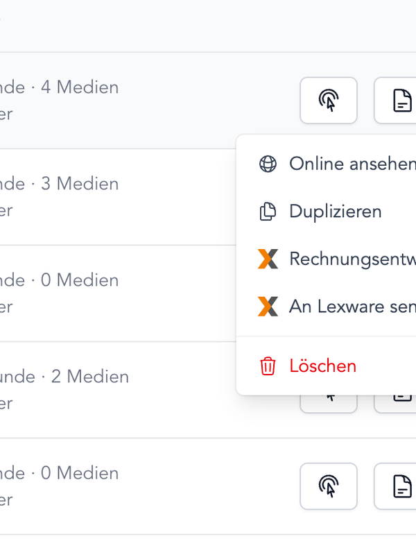 Lexware Office-Integration
